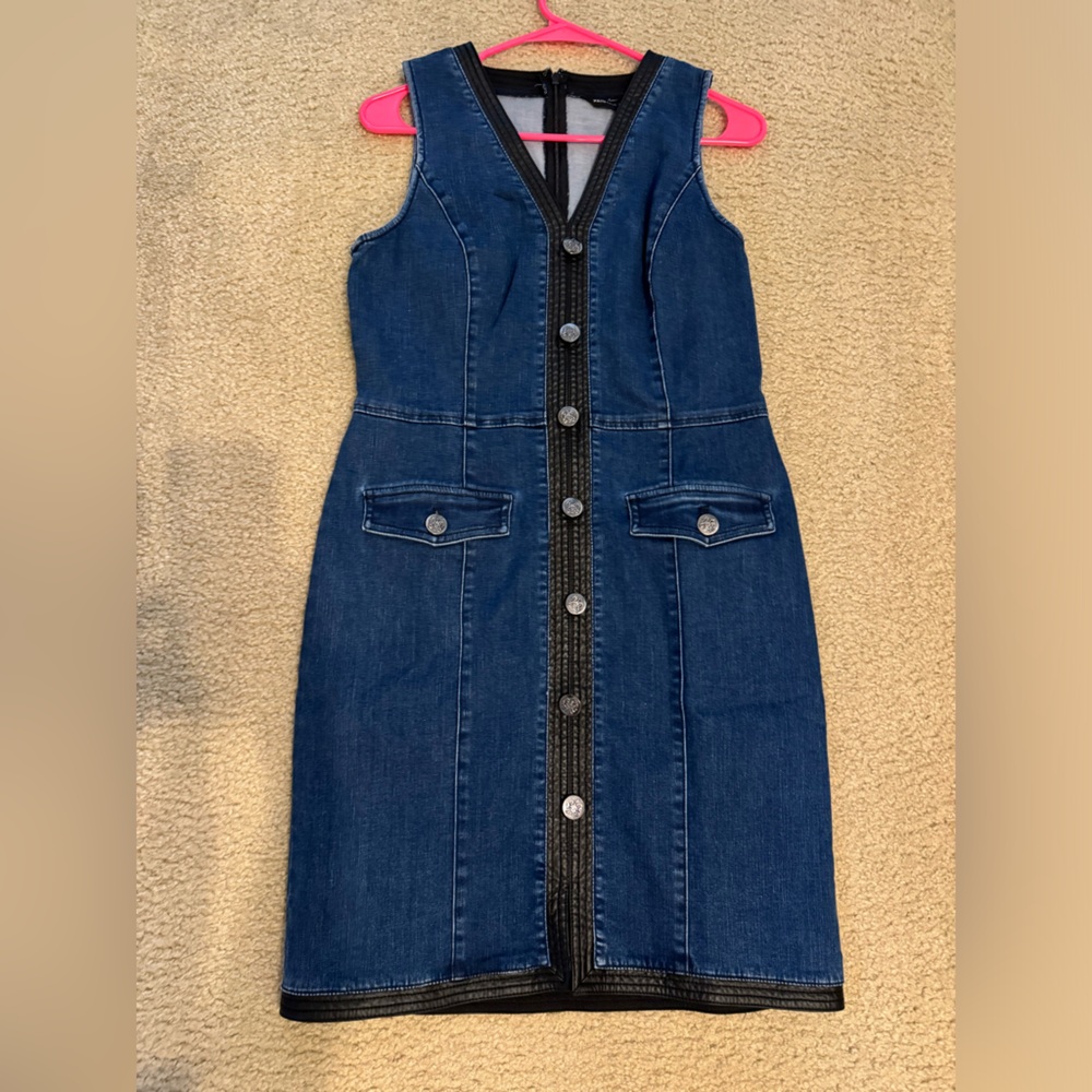 NWT White House black market Jean dress size 8P